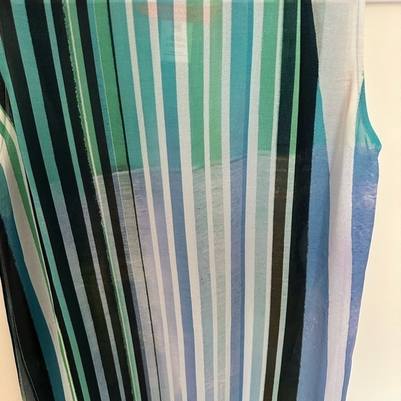 Clover Canyon Women's Striped Eclipse Cover-Up size XS - Picture 6 of 9